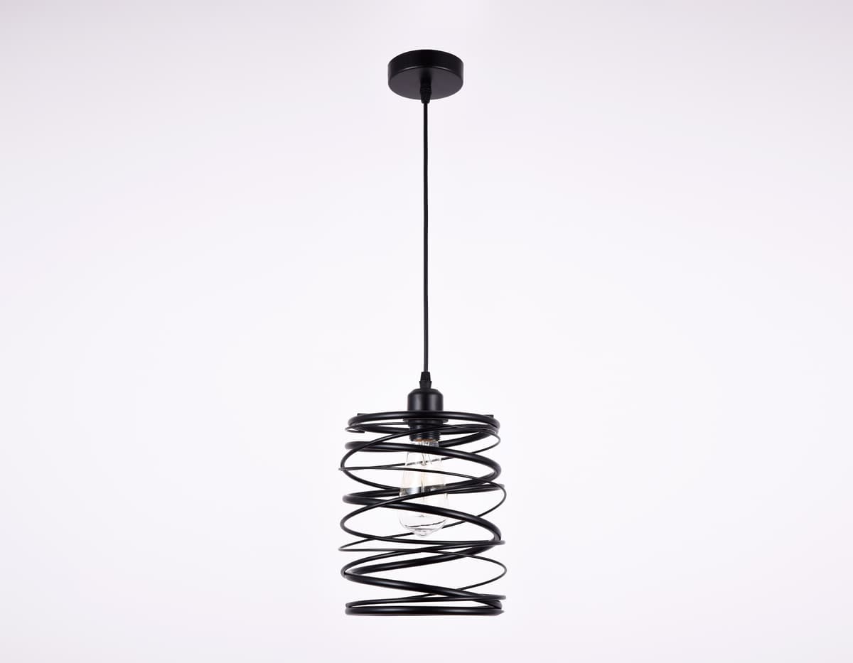 TR8401 BK черный E27 max 60W D190*1000