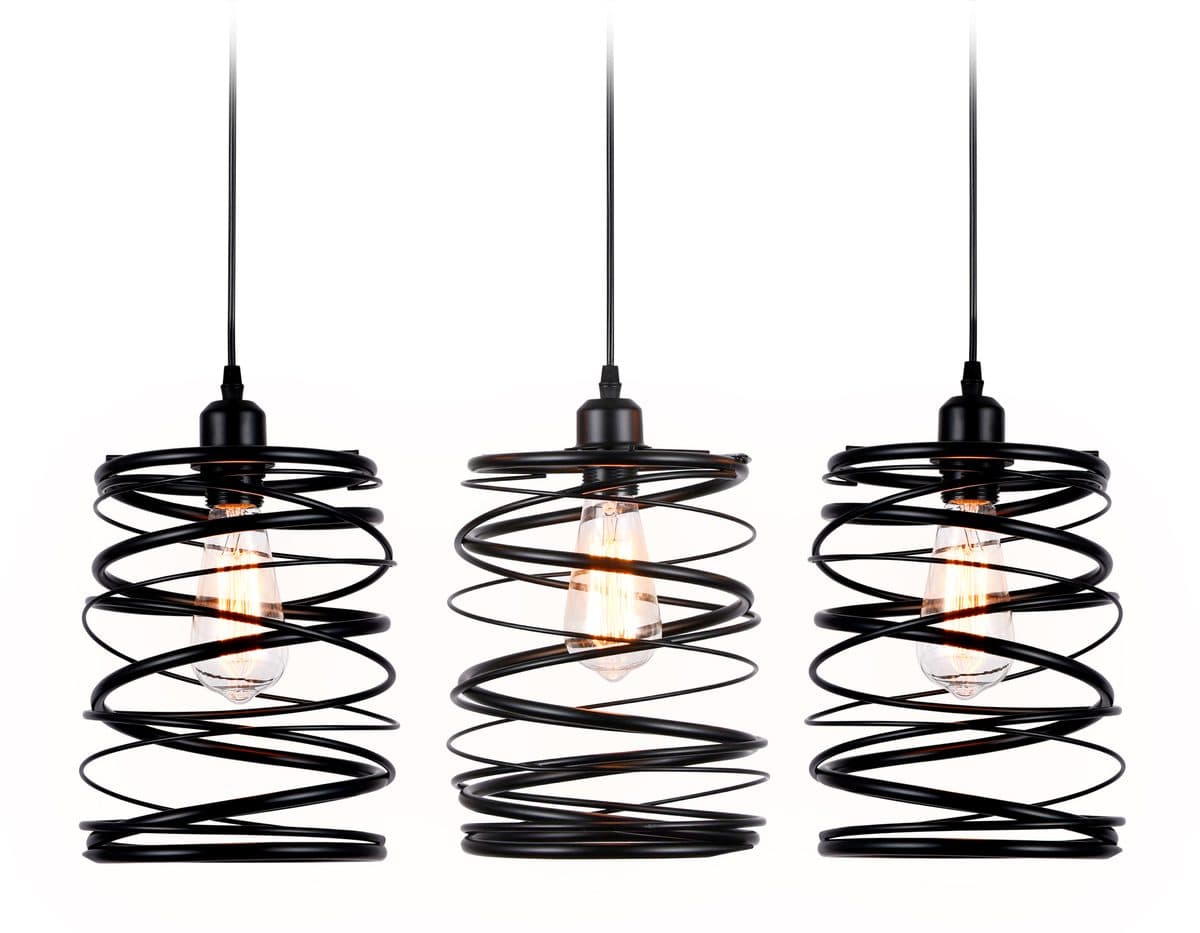 TR8403/3 BK черный E27/3 max 60W 720*180*1000