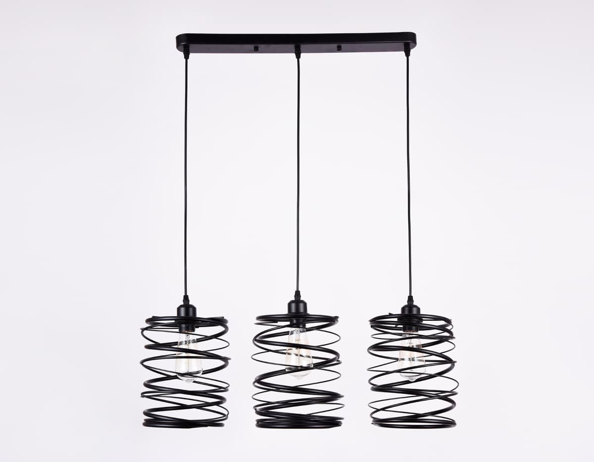 TR8403/3 BK черный E27/3 max 60W 720*180*1000