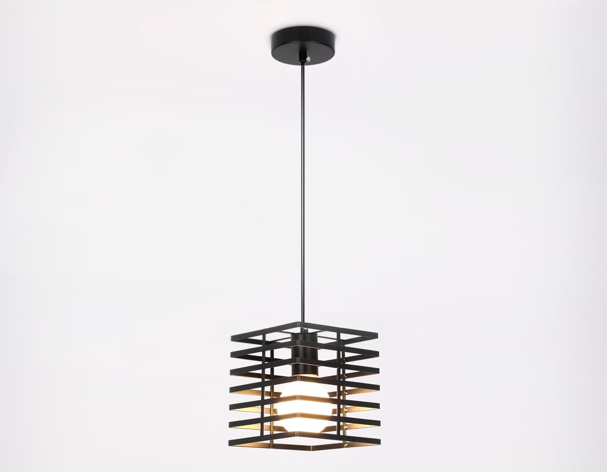 TR8411 BK черный E27 max 60W 160*160*950