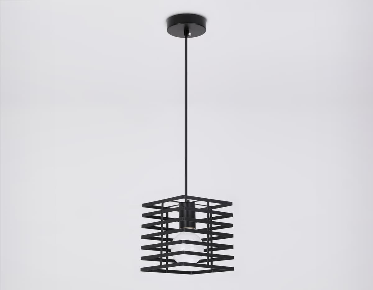 TR8411 BK черный E27 max 60W 160*160*950