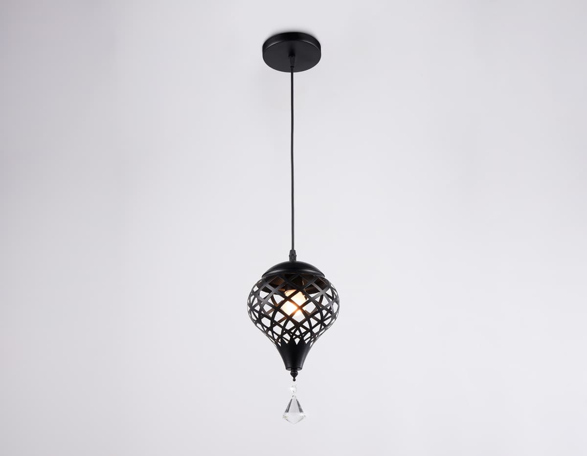 TR8442 BK черный E27 max 40W D170*800