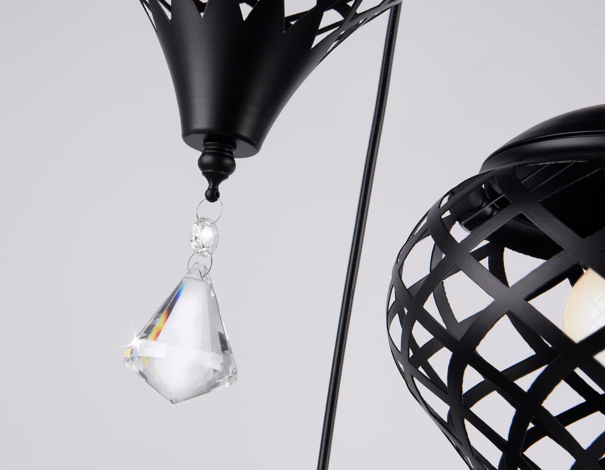 TR8444/3 BK черный E27/3 max 40W D350*800