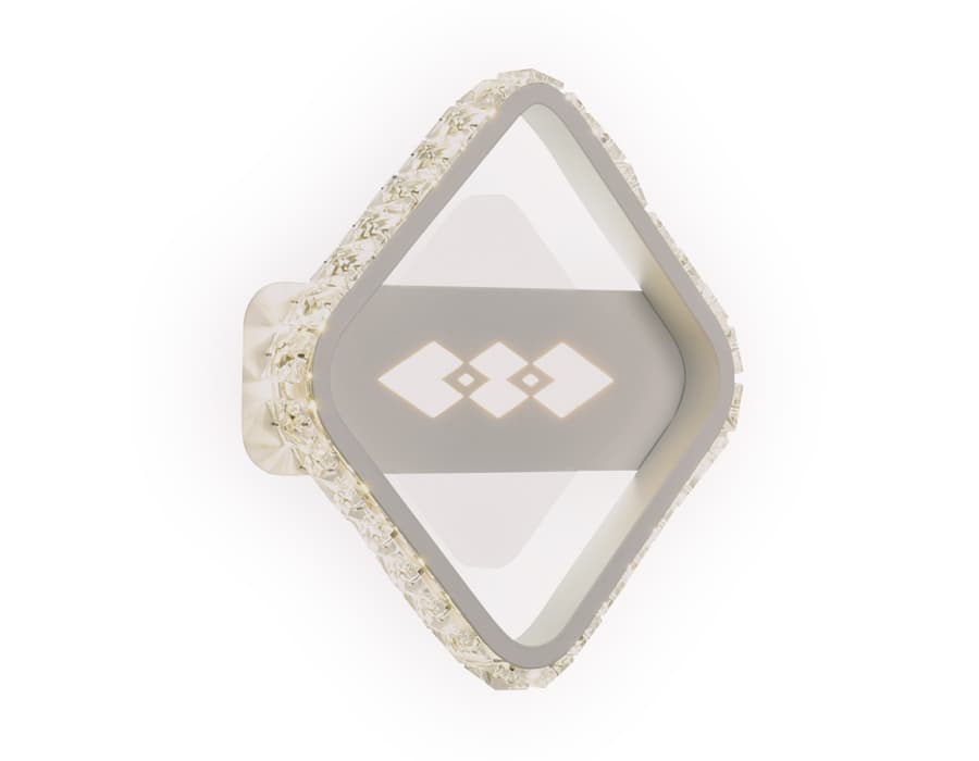 FA225 WH белый LED 6400K+3000K/4200K 24W 200*200*40