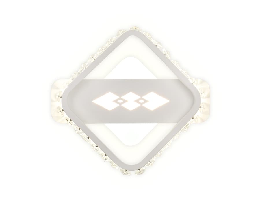 FA225 WH белый LED 6400K+3000K/4200K 24W 200*200*40