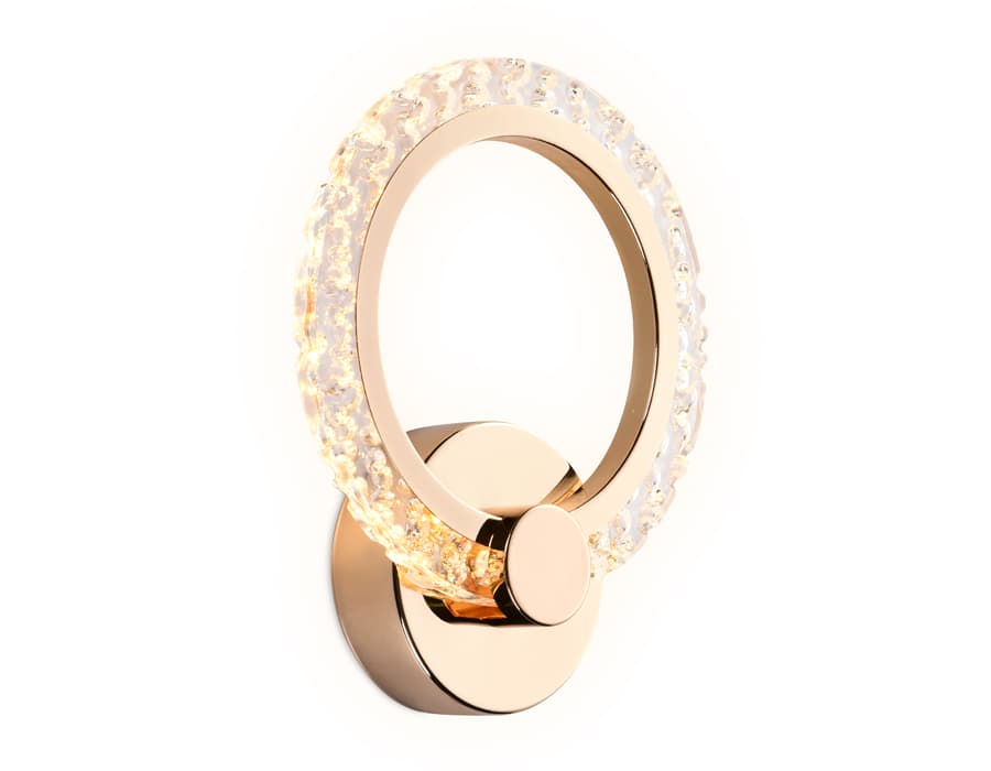 FA419 GD золото 6400K/3000K/4200K 12W 230*190*60