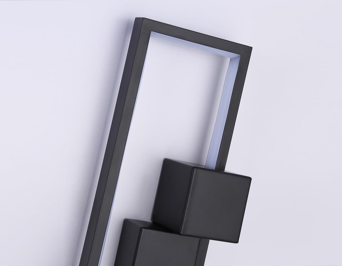 FL5223 SBK черный песок LED 3000K/4200K/6400K 24W 400*140*100