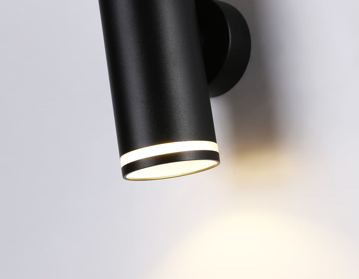 FW2489/2 BK черный GU10/2 max 12W 170*55*95