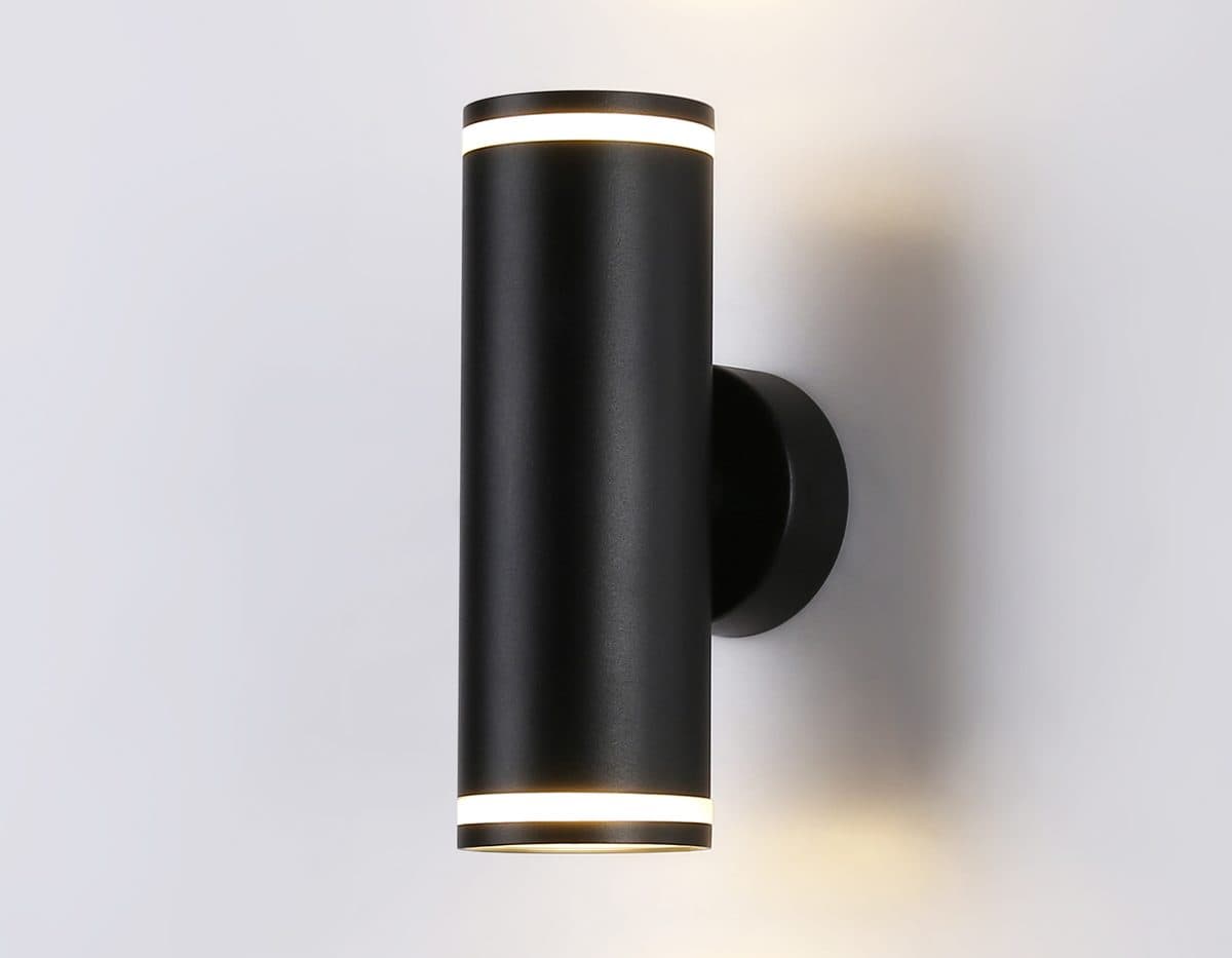 FW2489/2 BK черный GU10/2 max 12W 170*55*95