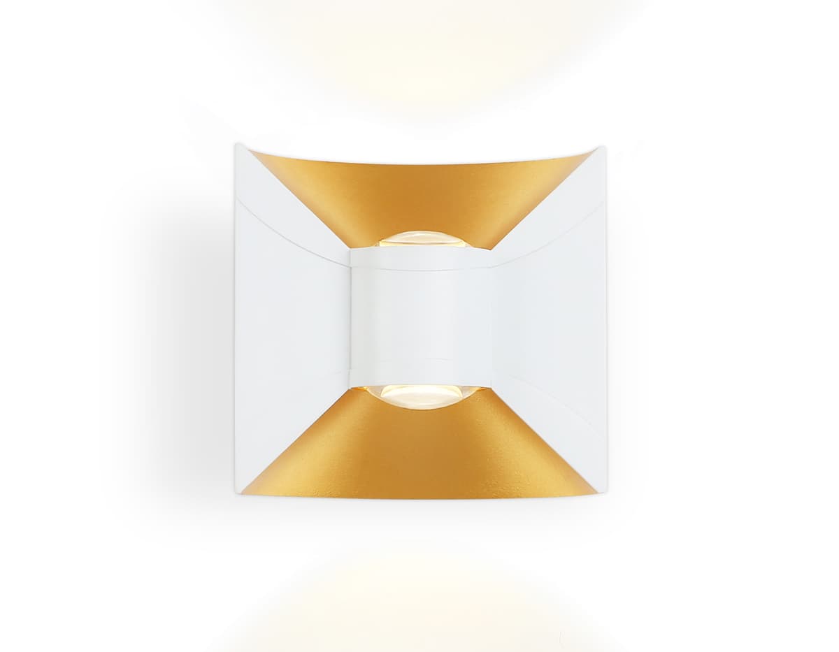 ST4471 WH/GD белый/золото LED 4200K 6W IP54 92*98*55