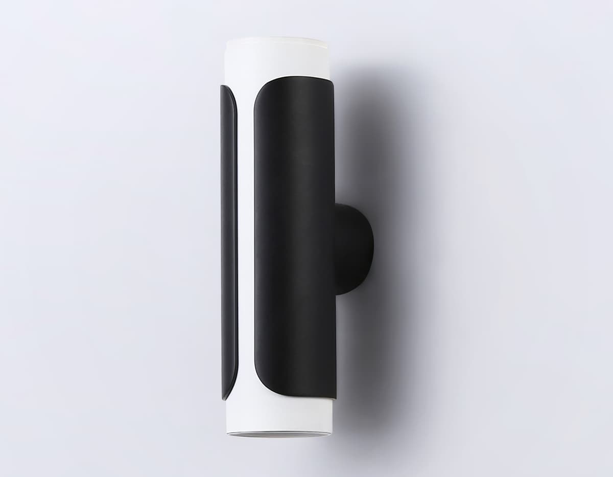 TN51617/2 BK/WH черный/белый GU10/2 D58*195*82