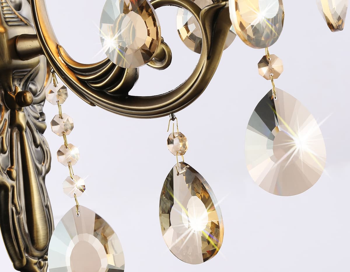 TR4578 SB/WH бронза/белый E14 max 40W 405*130*230