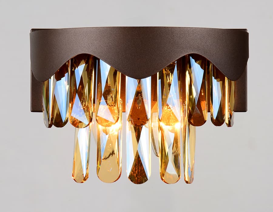 TR5091 CF/TI кофе/янтарь E14/2 max 40W 260*180*150