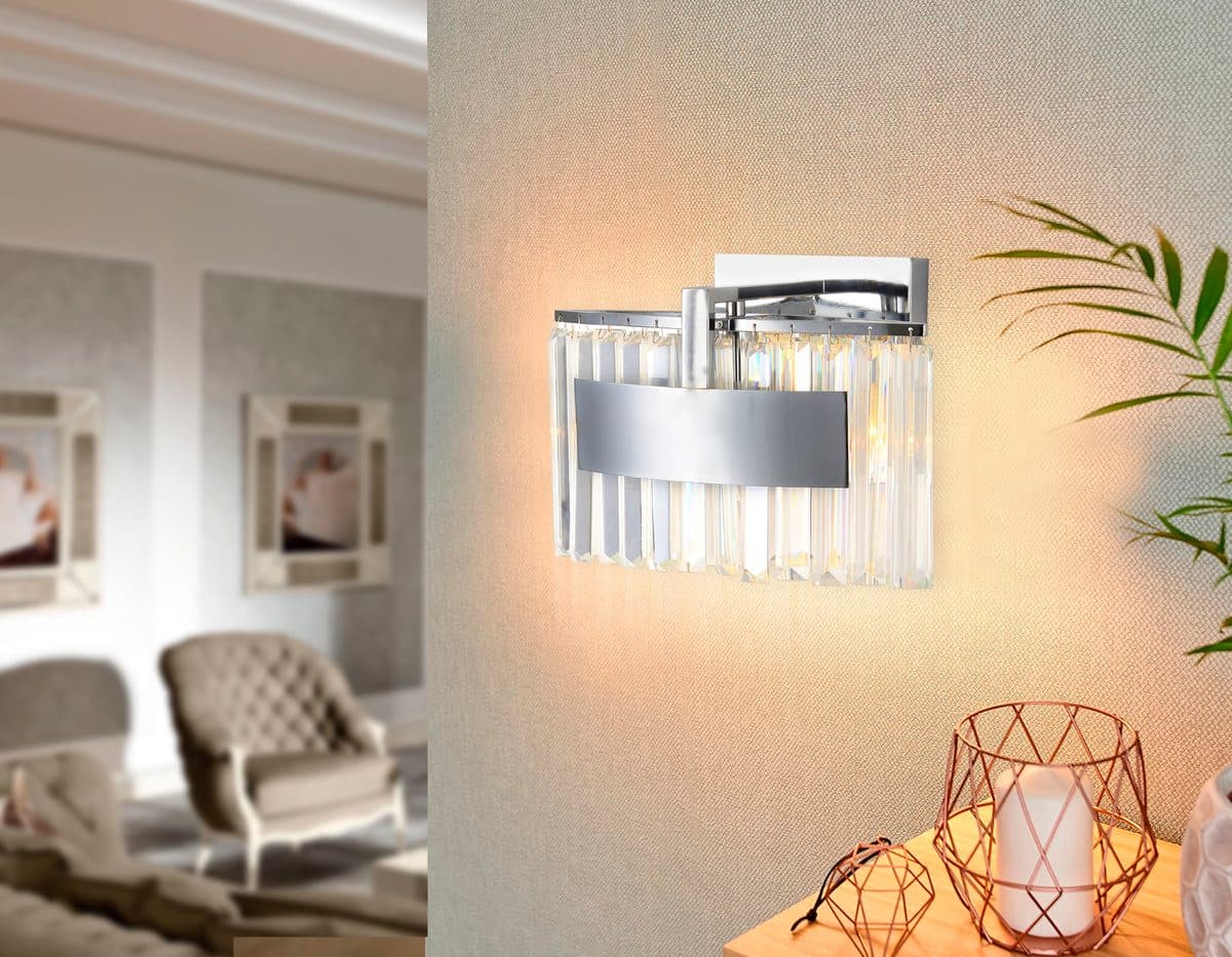 TR5094 CH/CL хром/прозрачный E14 max 40W 348*200*234