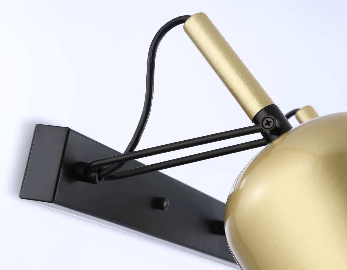 TR97109/3 GD/BK золото/черный E27*3 max 40W D130*223*273*550