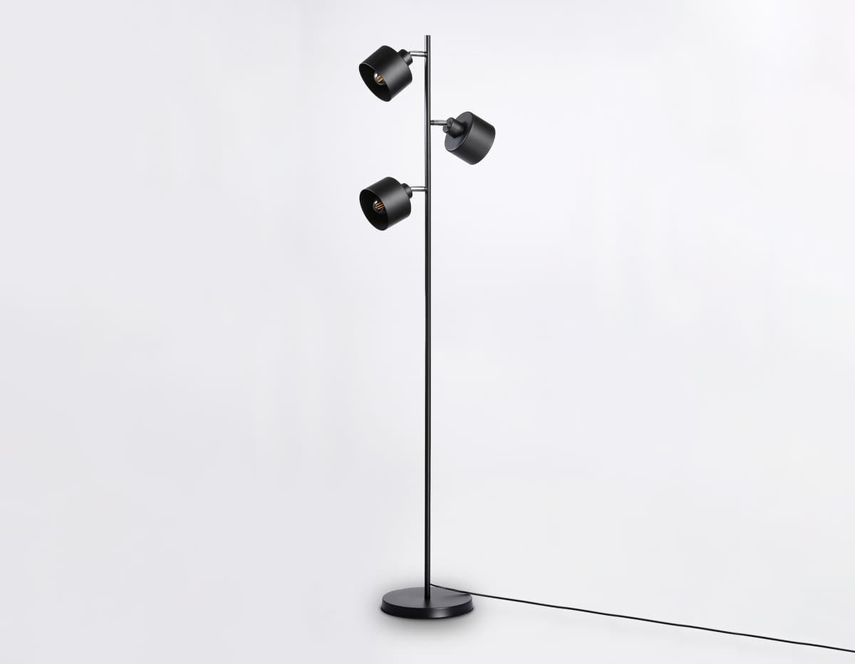 TR8155/3 BK черный E27*3 max 40W D370*1530