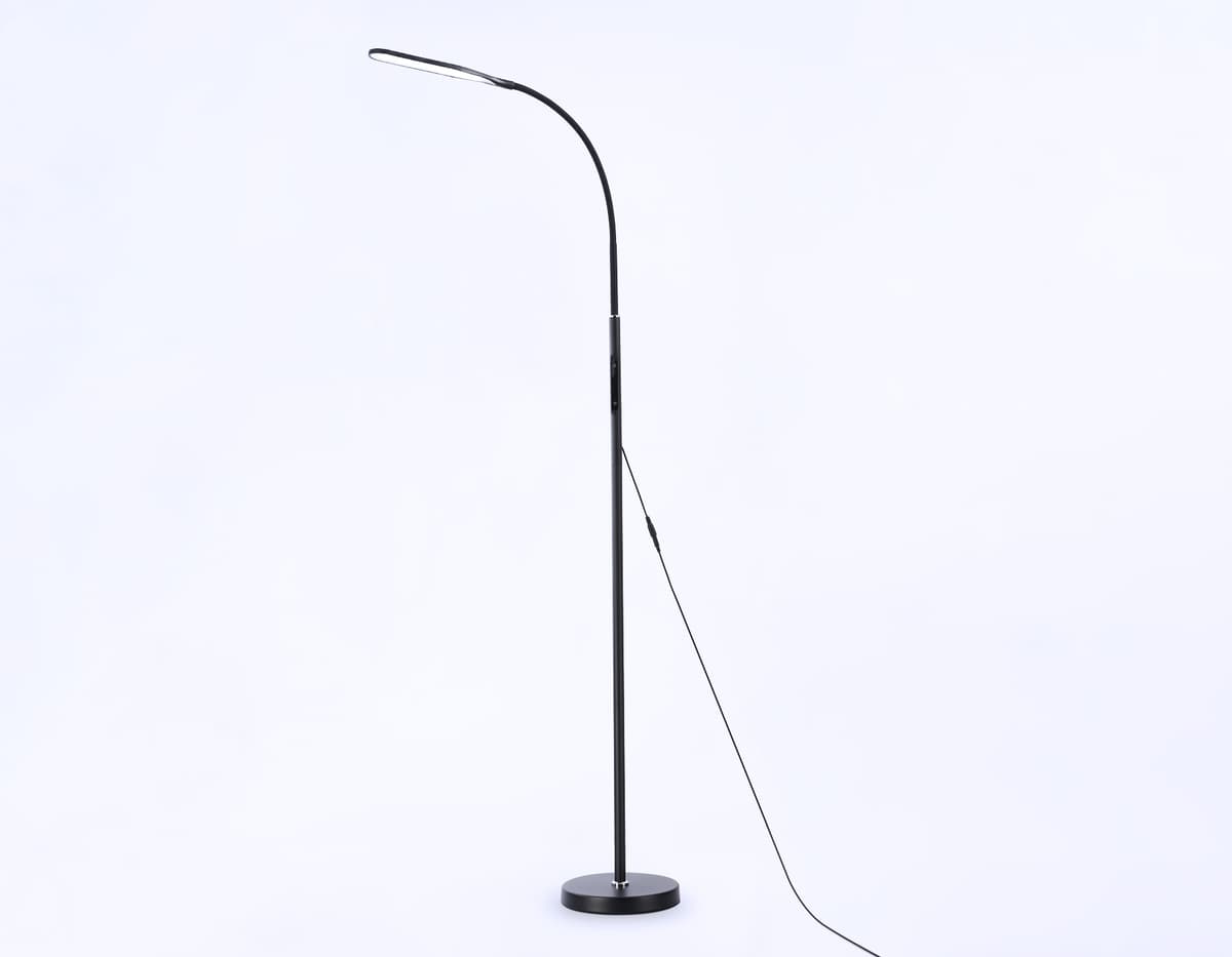 TR97706 BK черный LED 12W 3000K-6400K 250*190*1770 (ПДУ РАДИО 2.4G)