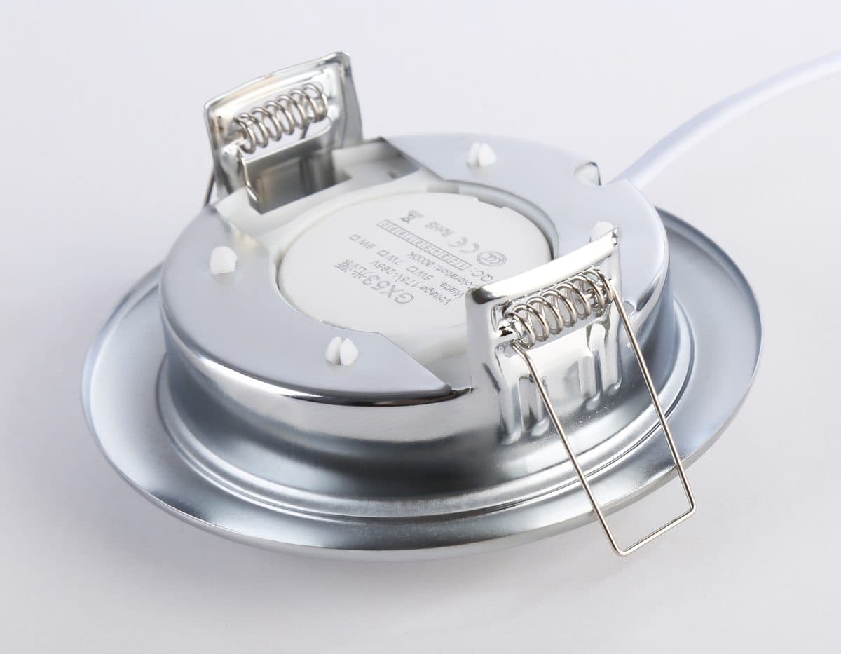 G10102 CH хром GX53 max 12W D106*38 (кратность 10шт)