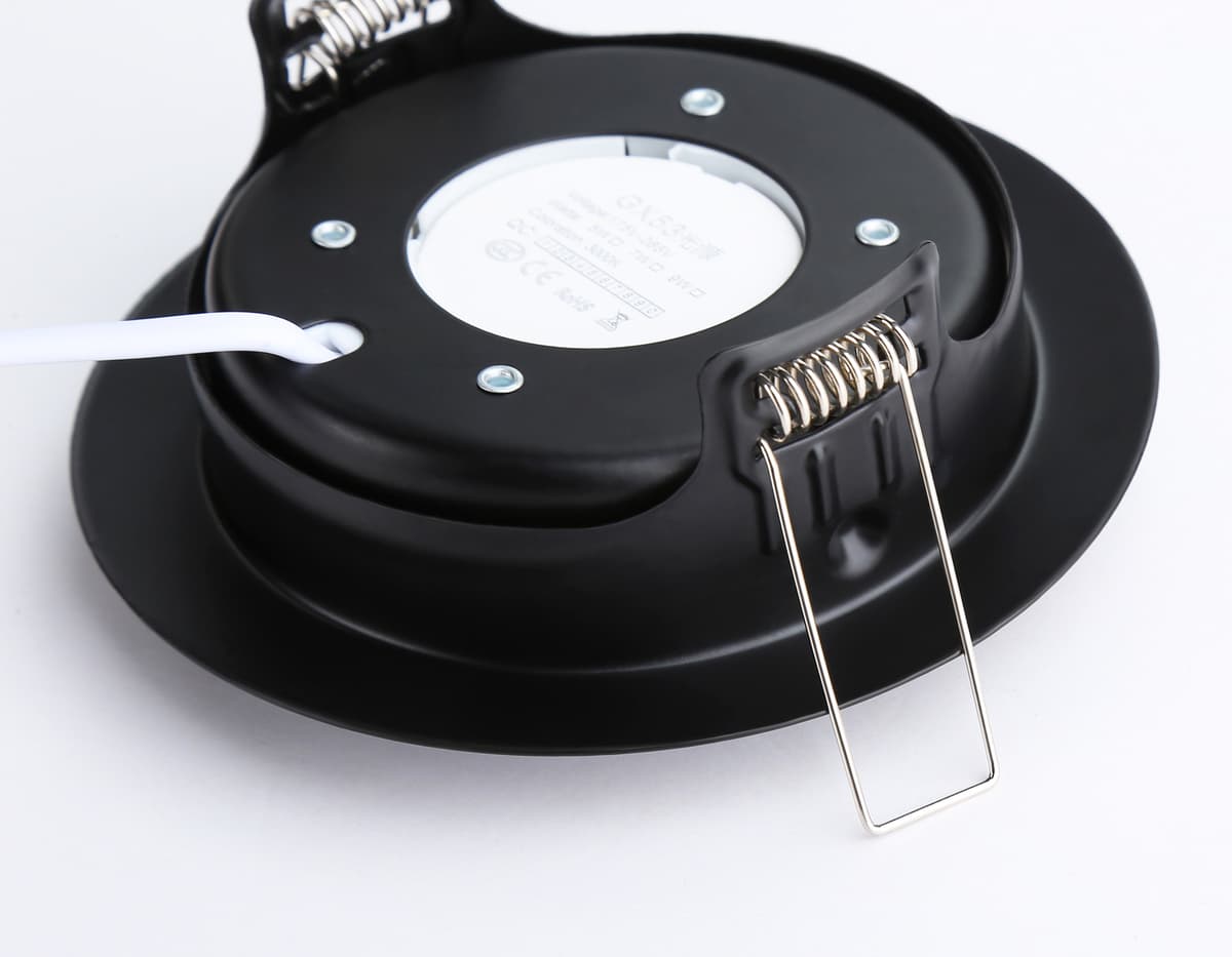 G10123 BK черный GX53 max 12W D120*48