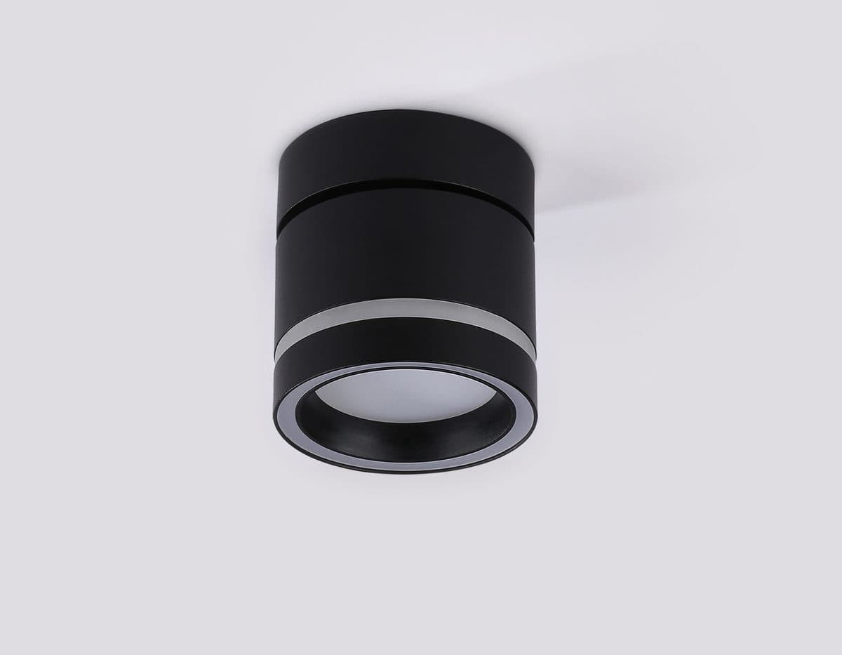 TA1445 BK/FR черный/белый матовый GX53 max 12W D85*90