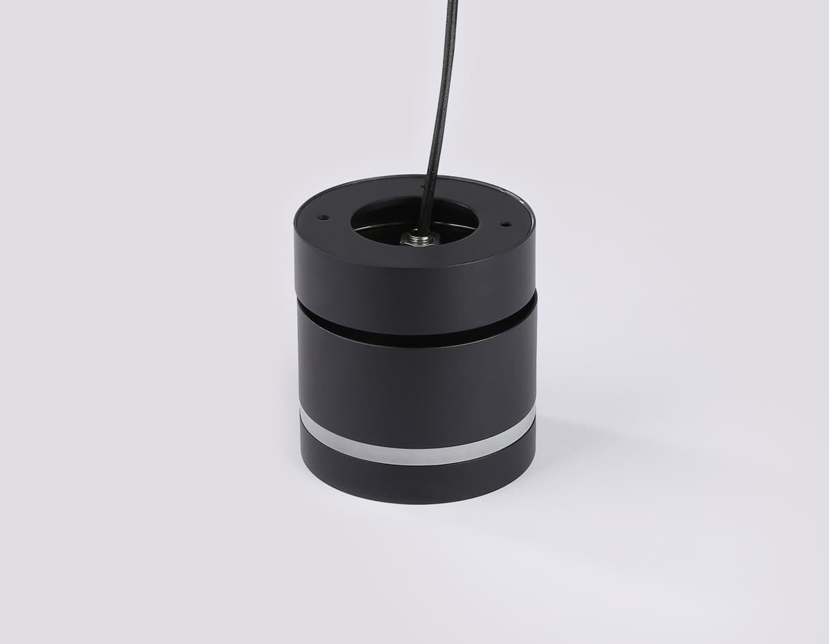 TA1445 BK/FR черный/белый матовый GX53 max 12W D85*90