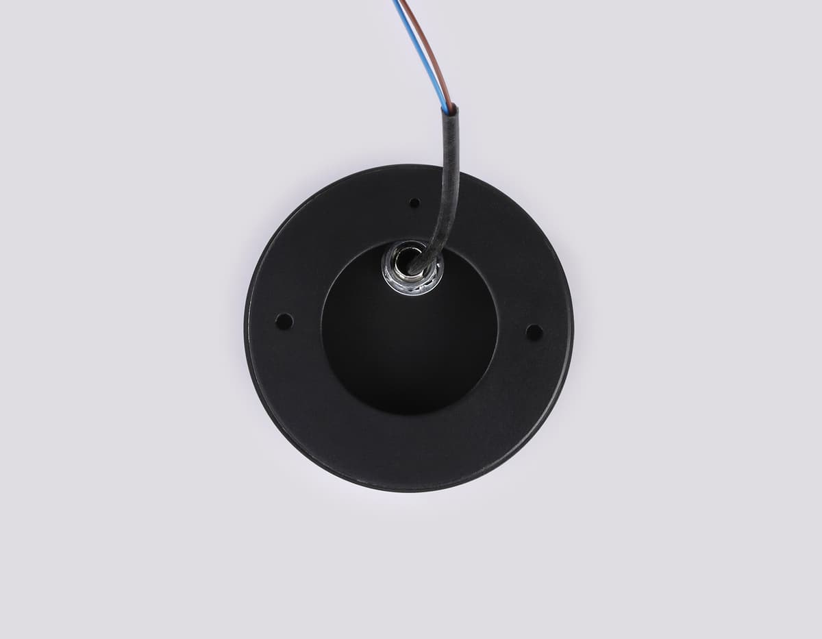 TA1445 BK/FR черный/белый матовый GX53 max 12W D85*90