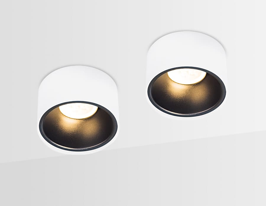 TN146 WH/BK белый/черный GU5.3 D96*78