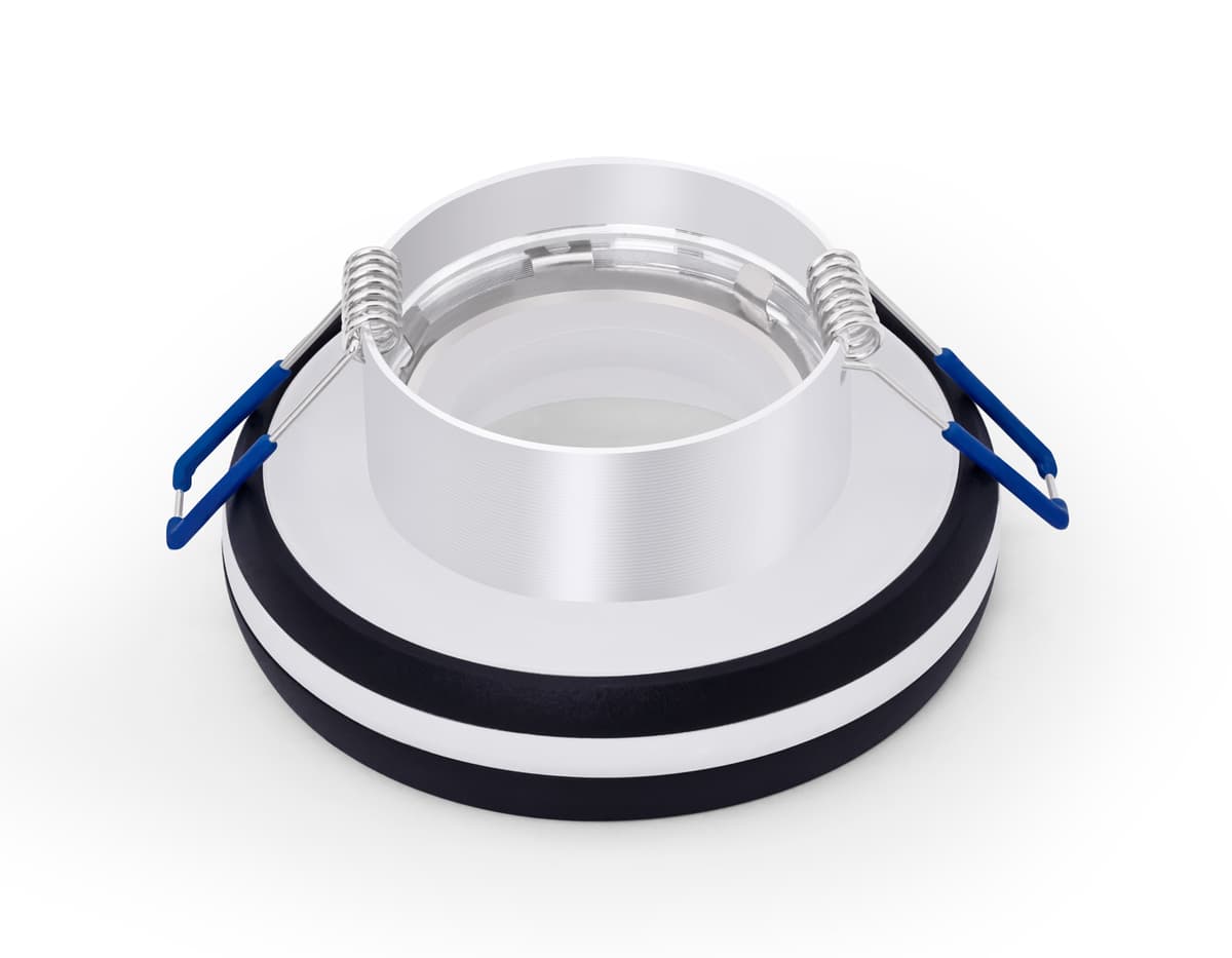 TN3322 SBK/FR черный песок/белый матовый GU5.3 D95*40