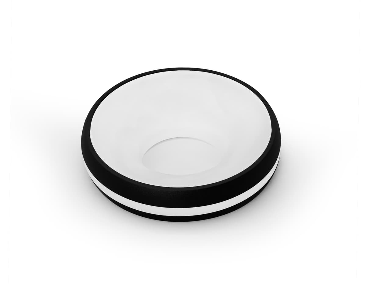 TN3322 SBK/FR черный песок/белый матовый GU5.3 D95*40