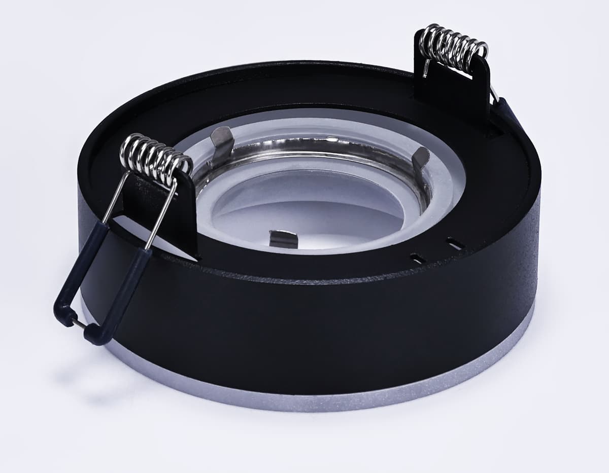 TN3332 SBK/FR черный песок/белый матовый GU5.3 D96*50