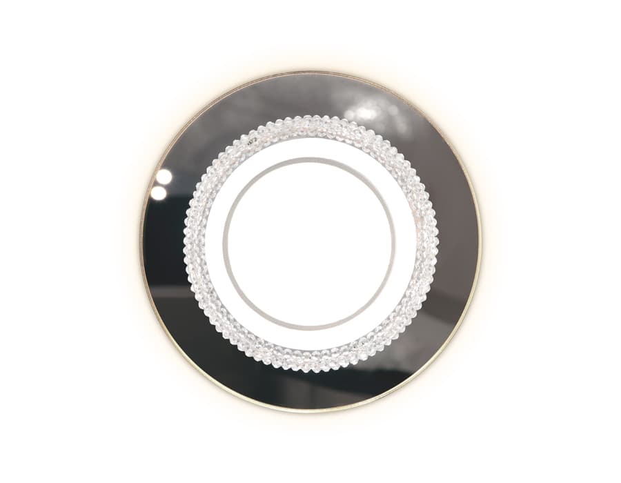 TN350 CH/CL хром/прозрачный GU5.3+3W (LED WHITE) D95*45