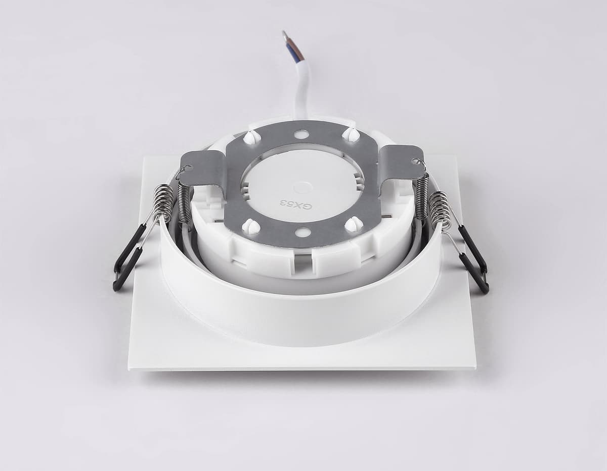 TN51915 WH белый GX53 max 12W 115*115*23