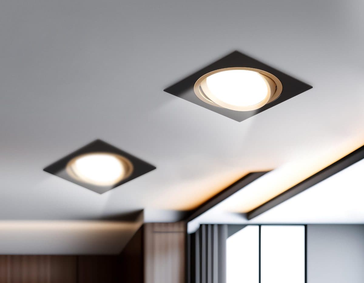 TN51918 BK/GD черный/золото GX53 max 12W 115*115*23