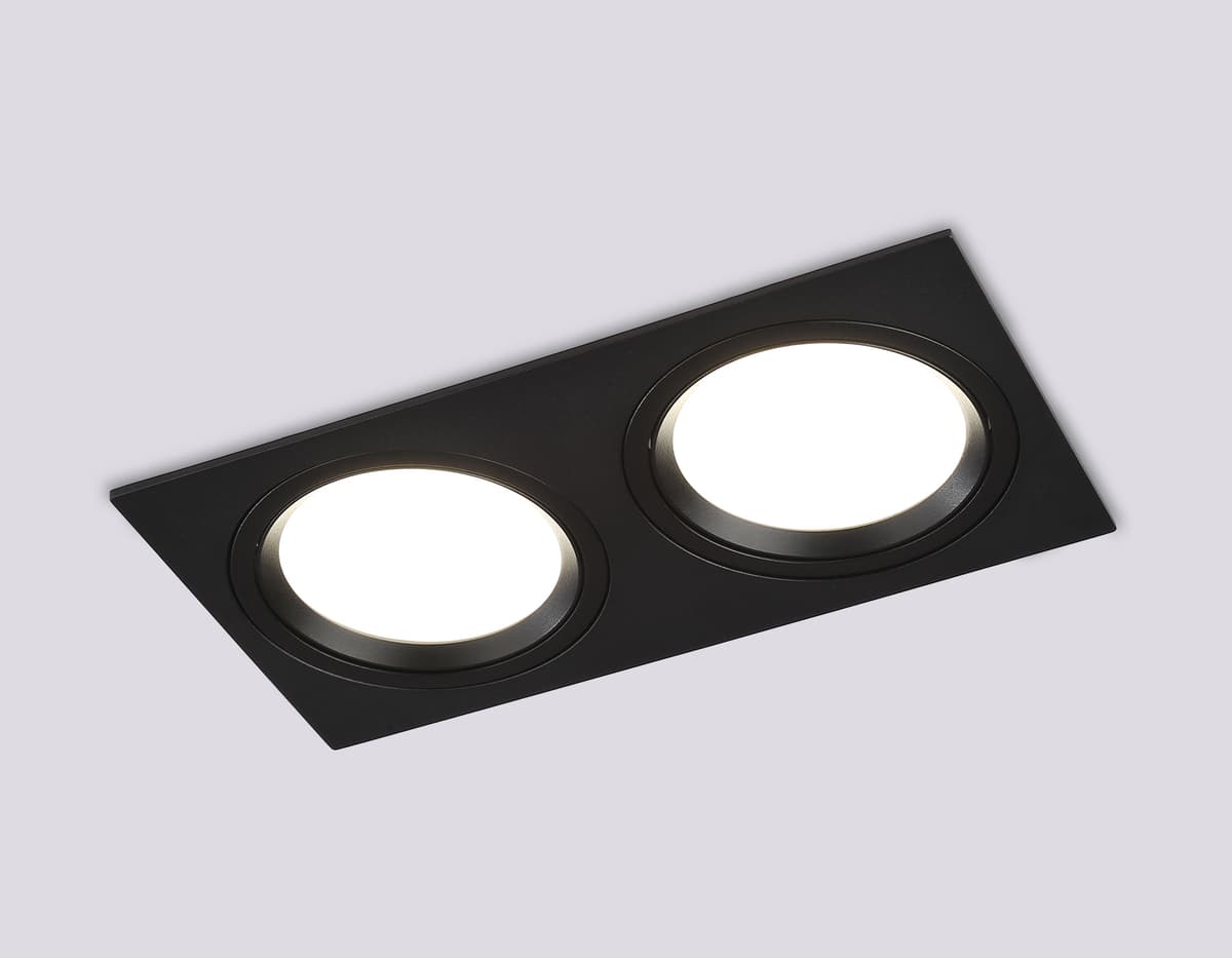 TN51920/2 BK черный GX53 max 12W 220*115*23