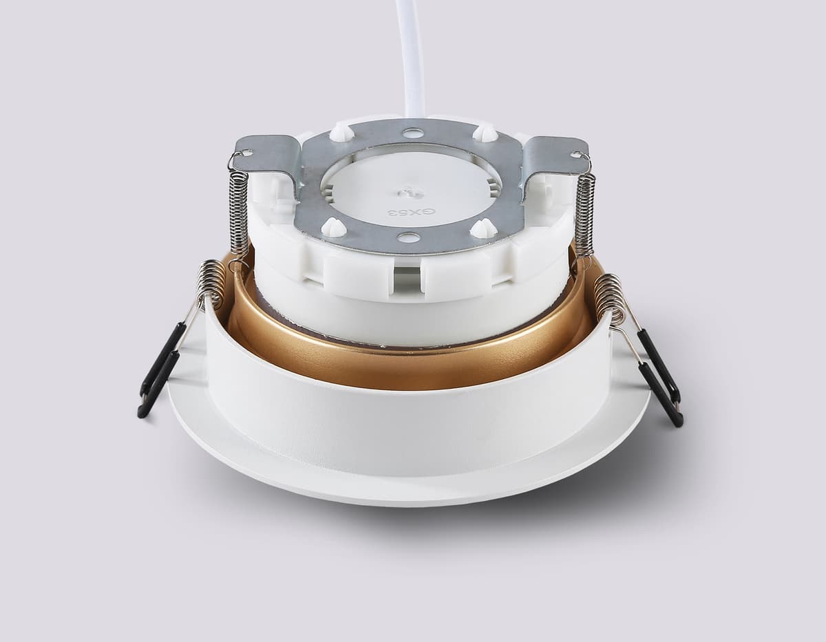 TN52332 SWH/SGD белый песок/золото песок GX53 max 12W D115*25