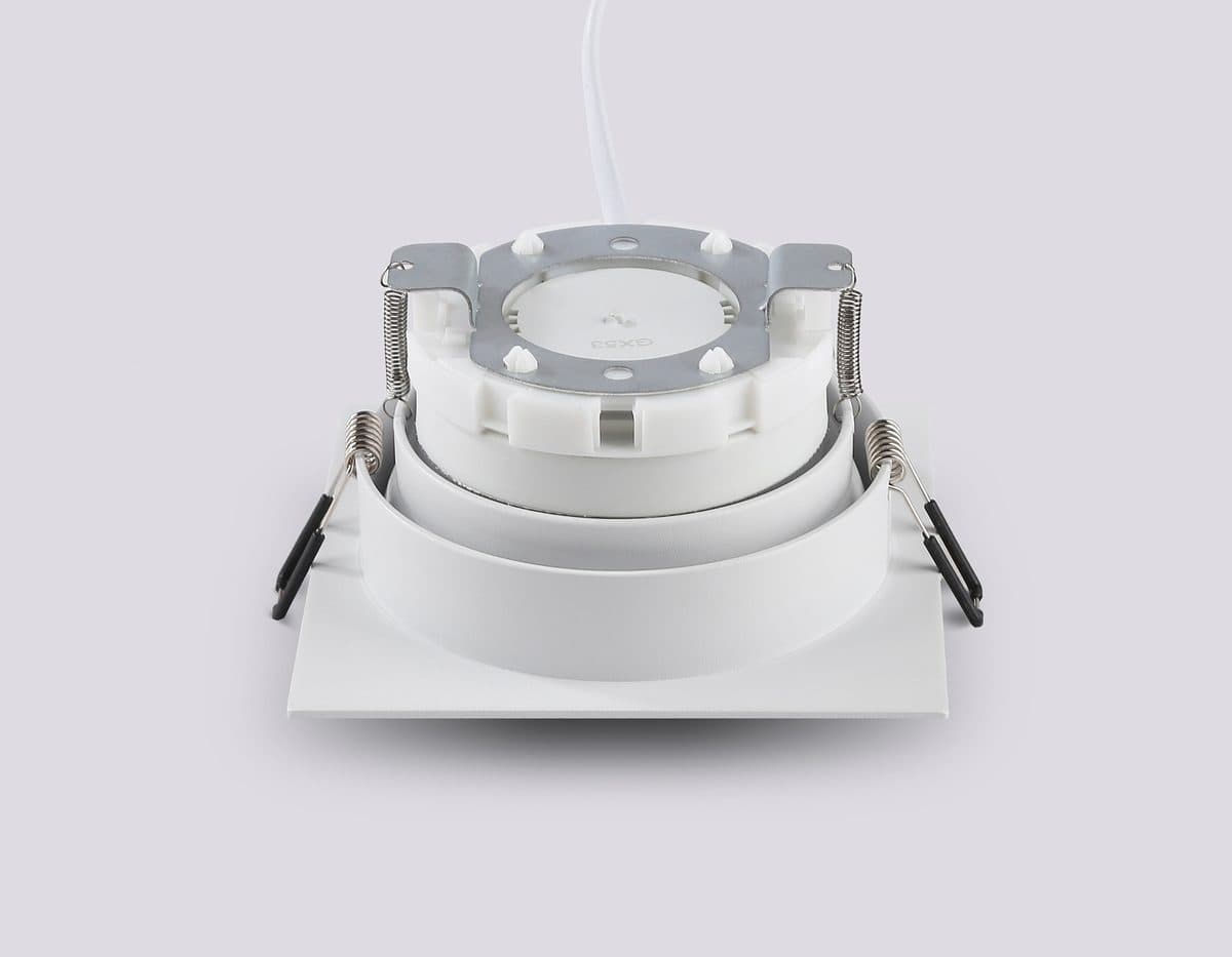 TN52337 SWH белый песок GX53 max 12W 115*115*25