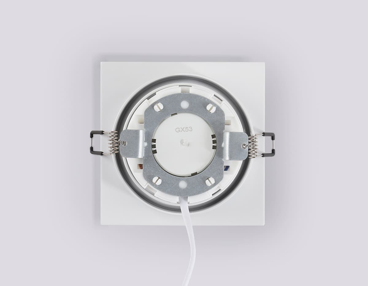 TN52337 SWH белый песок GX53 max 12W 115*115*25