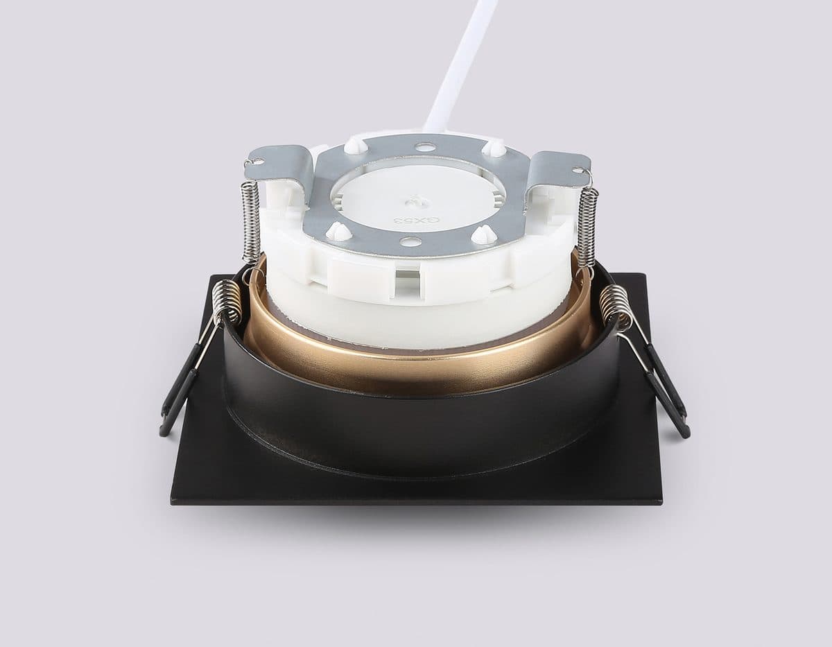 TN52340 SBK/SGD черный песок/золото песок GX53 max 12W 115*115*25