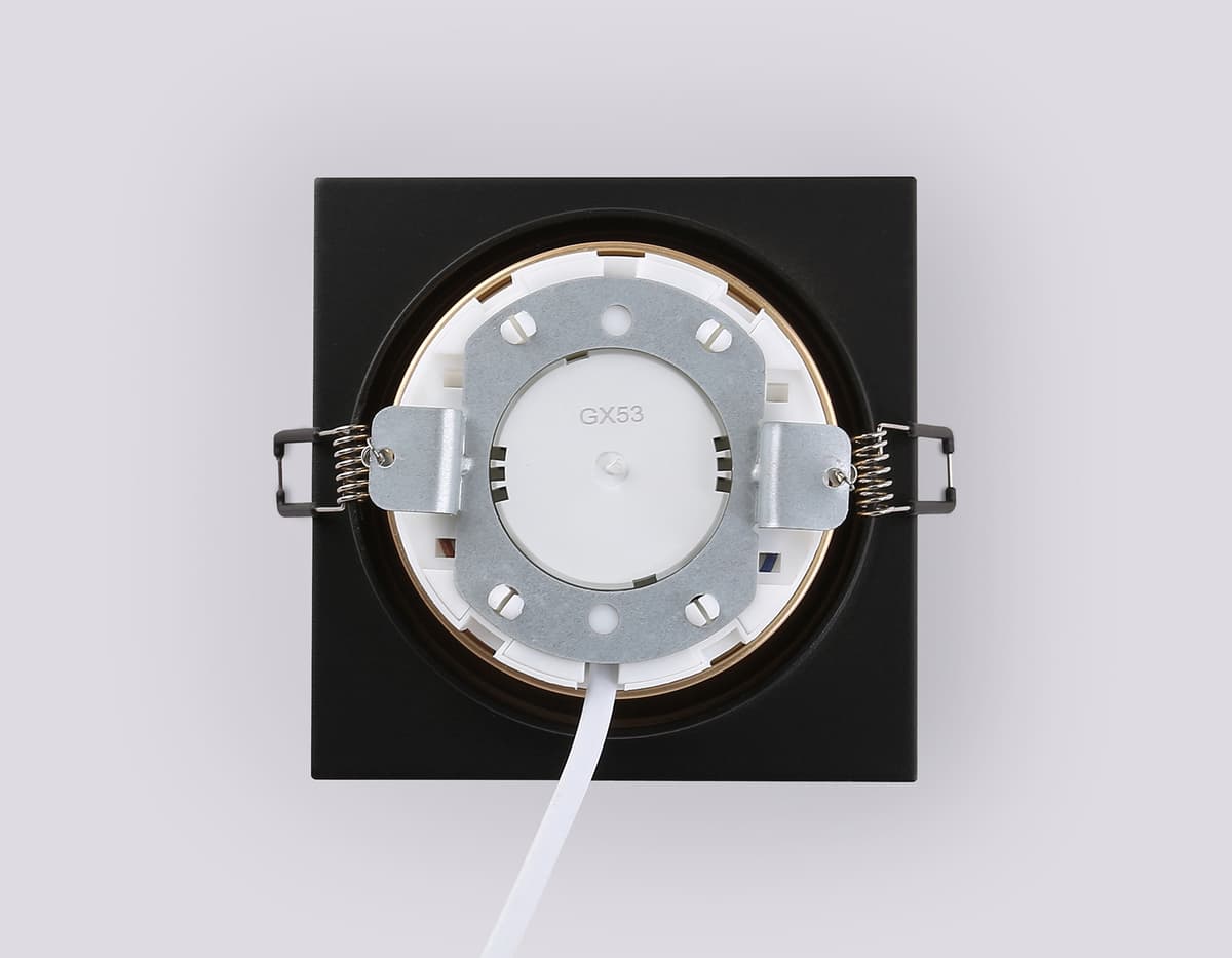 TN52340 SBK/SGD черный песок/золото песок GX53 max 12W 115*115*25