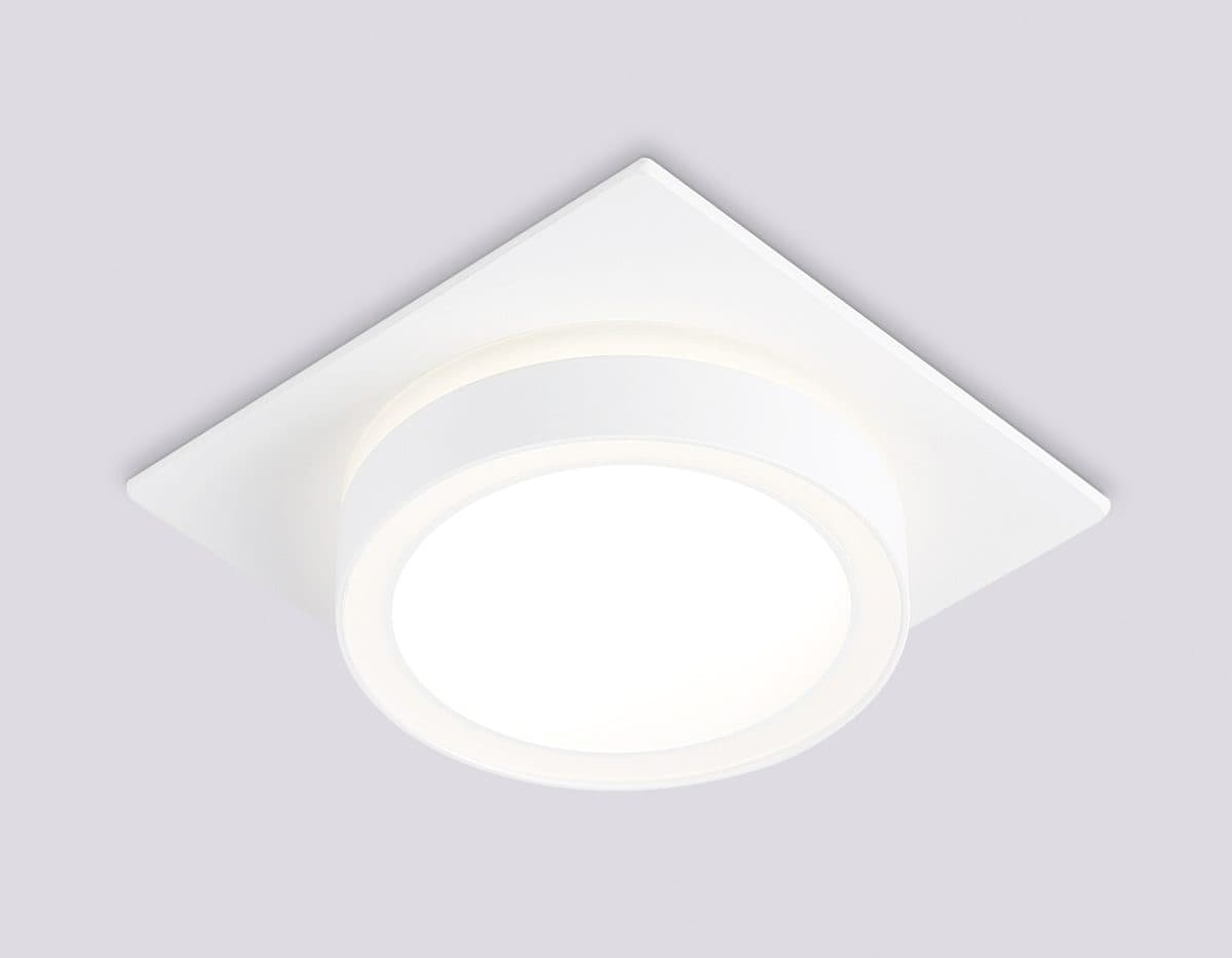 TN52421 WH/FR белый/белый матовый GX53 max 12W 105*105*45