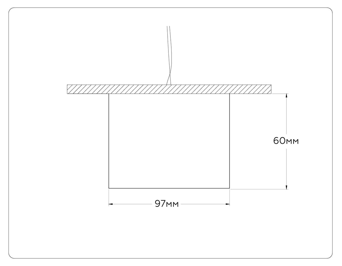 TN52892 SWH/GWH белый песок/белый глянец GX53 max 12W D97*60