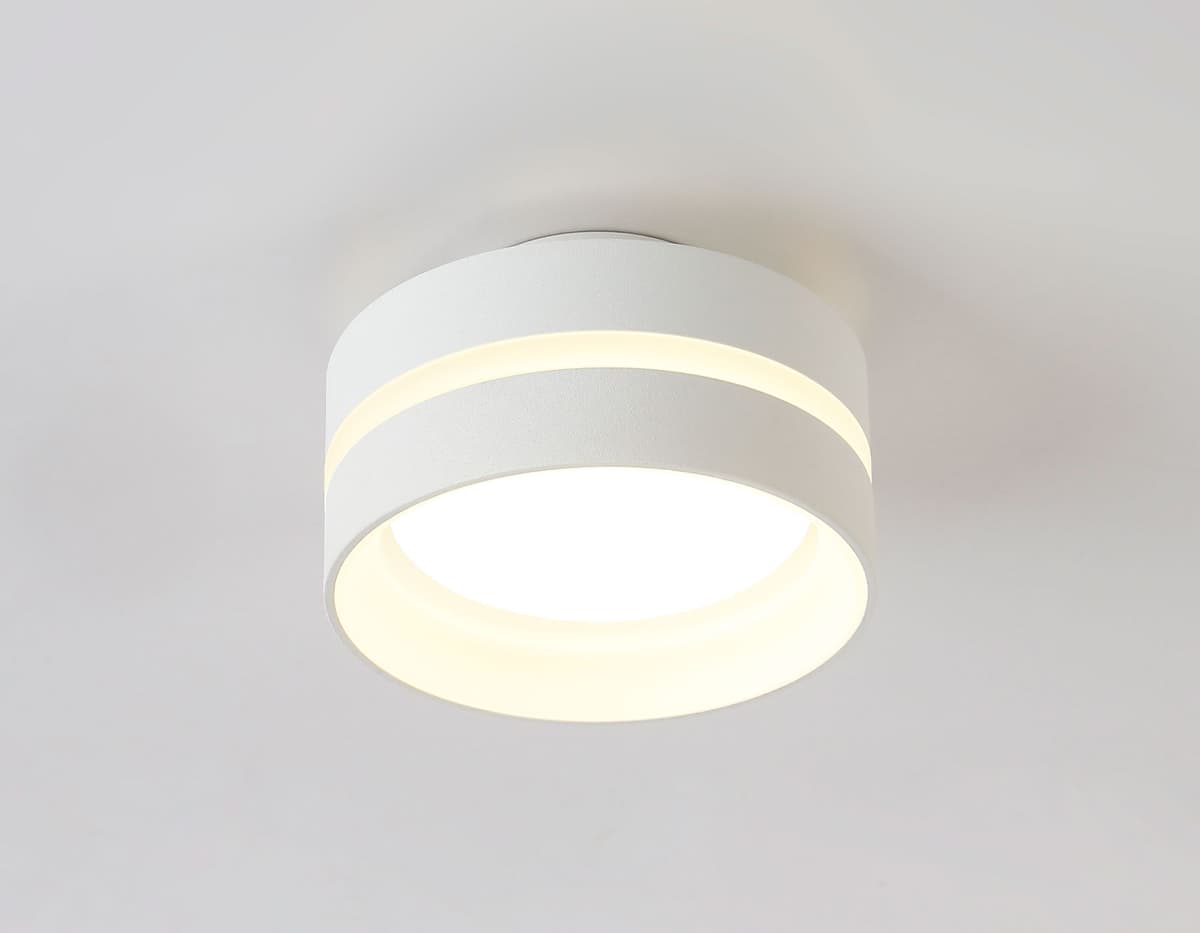 TN5419 SWH/FR белый песок/белый матовый GX53 IP20 D95*60