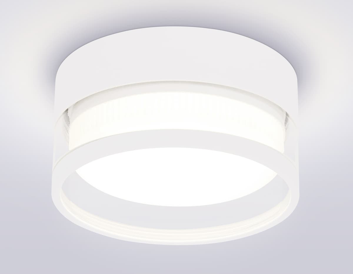 TN5505 SWH/CL белый песок/прозрачный GX53 D85*43