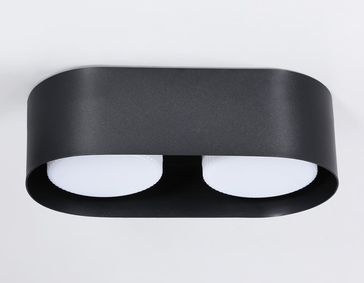 TN70821/2 BK черный GX53/2 max 12W 200*100*60