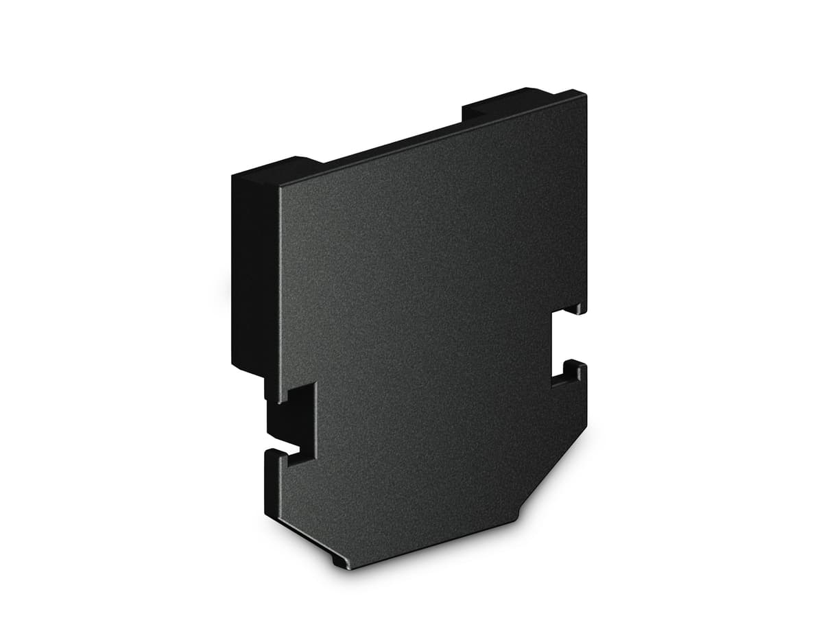 GL1064 BK черный заглушка для корпуса в натяжной потолок Magnetic 220V 61*61*9 (2шт)