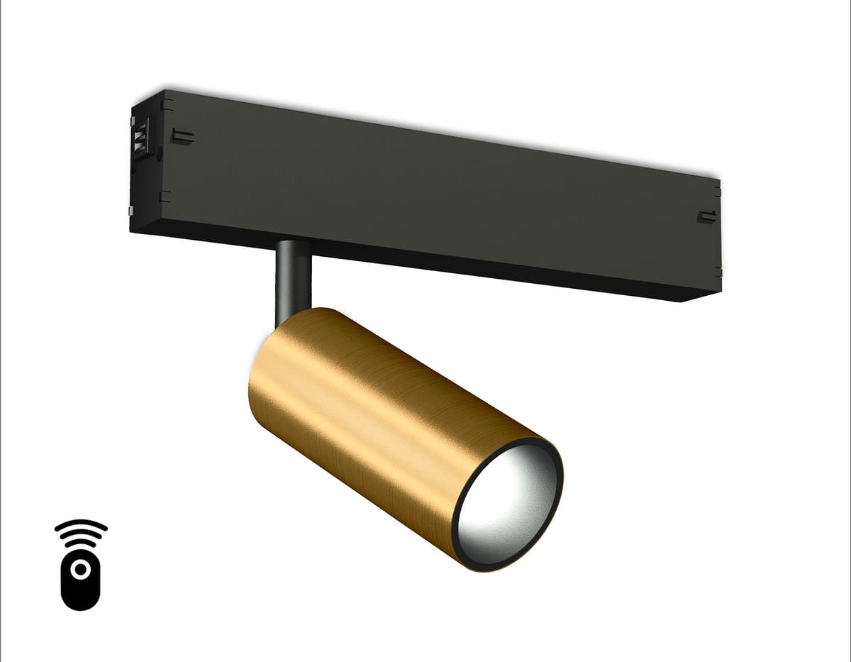 GL1203 GD золото IP20 7W 3000K-6400K 220V 36° D35*80 (Без ПДУ)