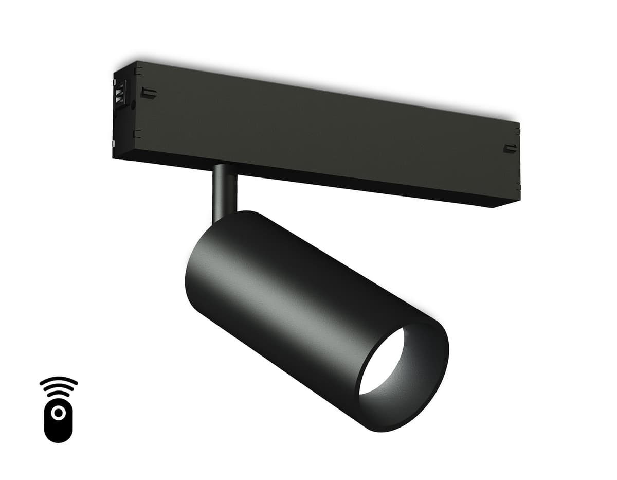 GL1212 BK черный IP20 12W 3000K-6400K 220V 36° D45*100 (Без ПДУ)