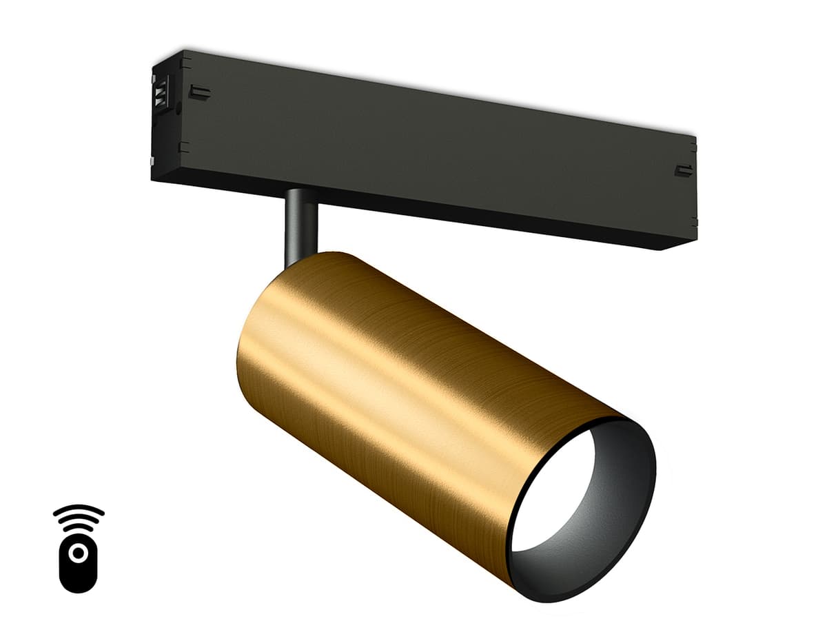 GL1223 GD золото IP20 18W 3000K-6400K 220V 36° D55*120 (Без ПДУ)