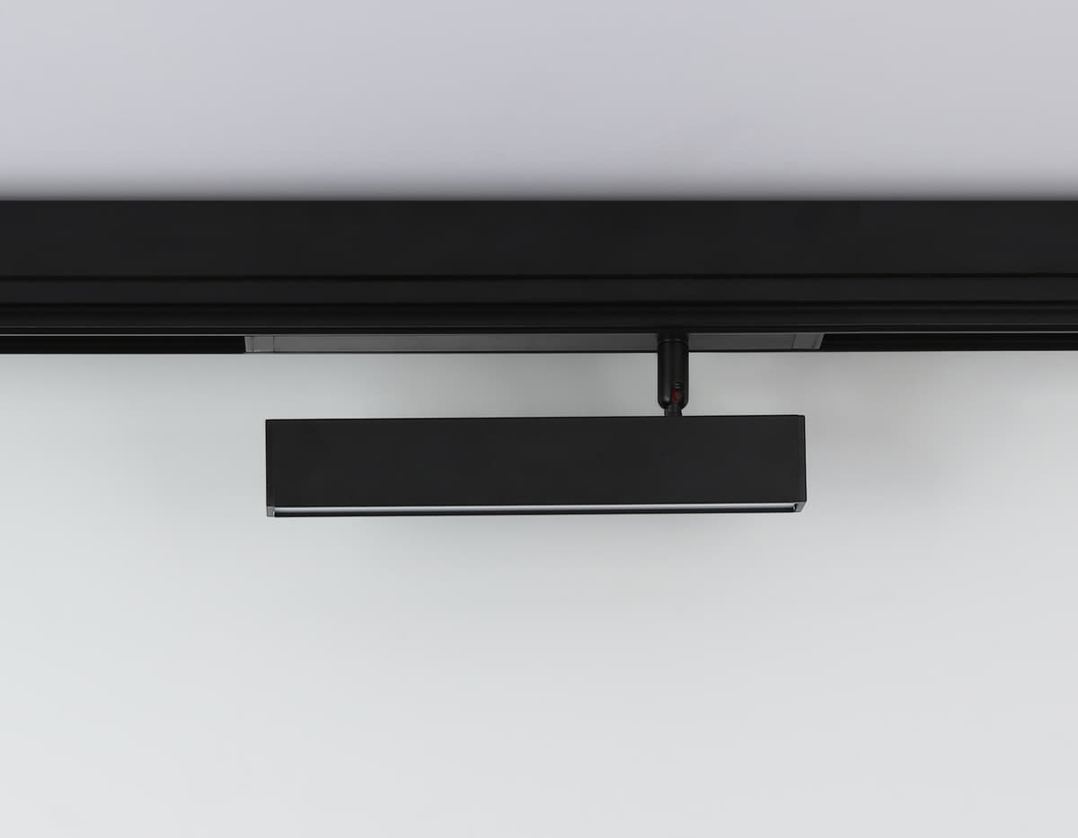 GL1322 BK черный IP20 12W 3000K-6400K 220V 120° 232*25*112 (Без ПДУ)