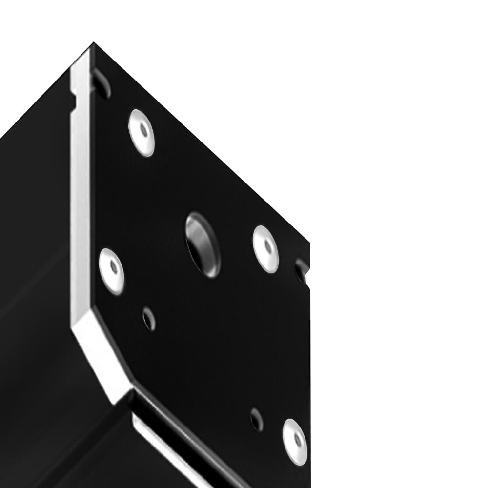 GL3623 BK черный заглушка для корпуса в натяжной потолок для магнитного шинопровода (2шт.)